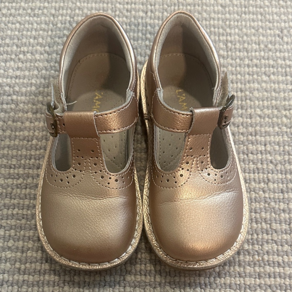 Girls Dress Shoes Rosegold